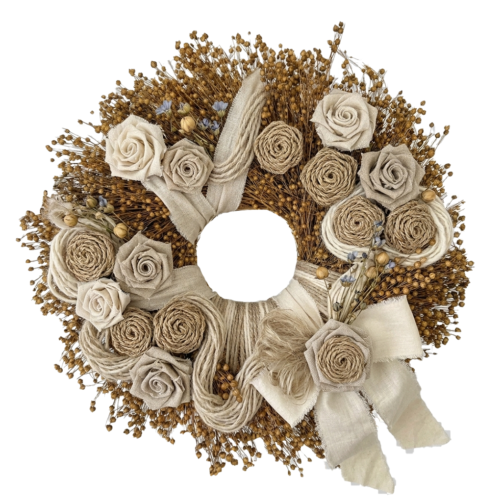 Linen Wreath
